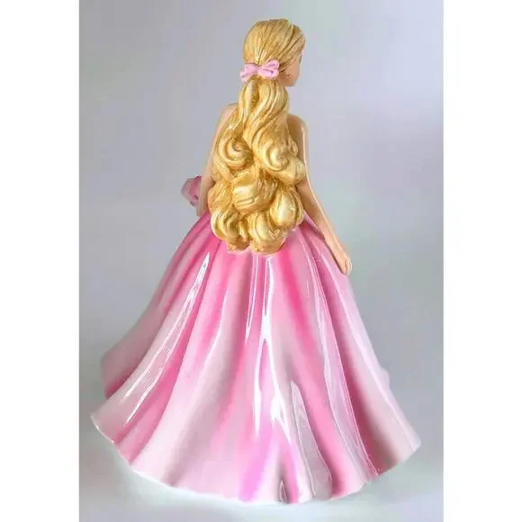 Rare Glamour Barbie Royal Doulton Birthday Wishes Princess - Picture 3 of 5